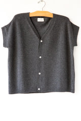 Button Cashmix Vest