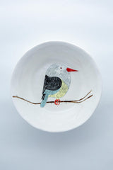 Bird Snack Bowl-White