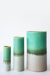 Glazed Cylinder Vase