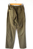 Cotton Grosgrain Tapered Pants
