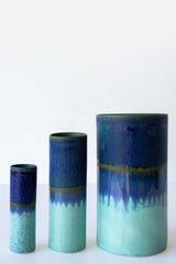 Glazed Cylinder Vase