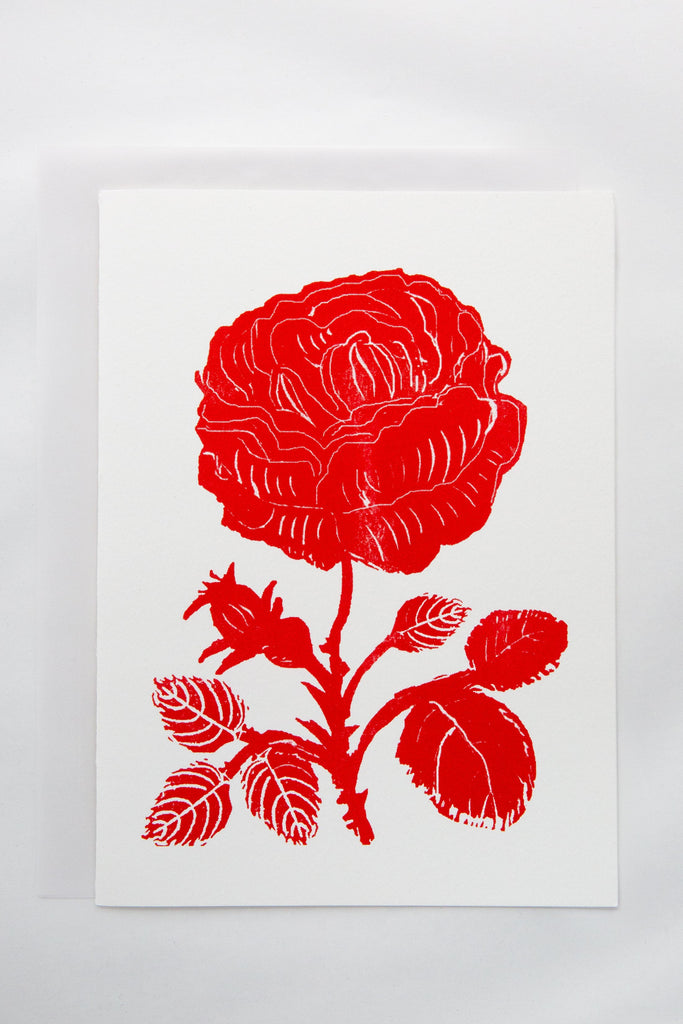 Red Rose Card/Print