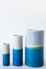 Glazed Cylinder Vase