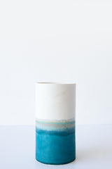 Glazed Cylinder Vase