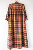 Check Wool Dress