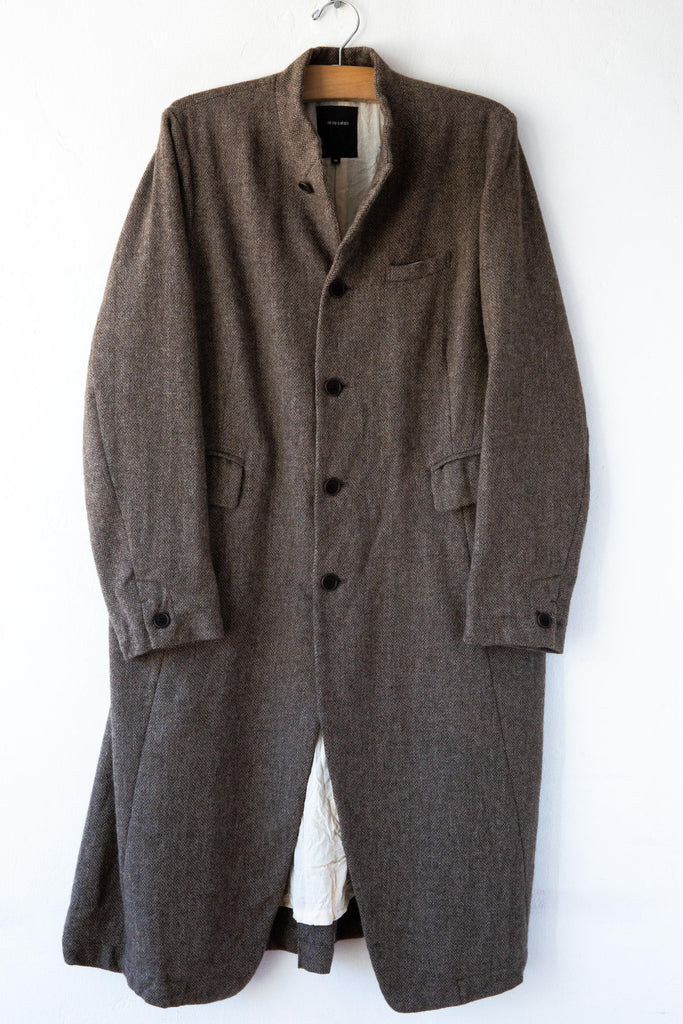Eco Wool Herringbone Coat