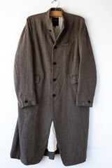 Eco Wool Herringbone Coat