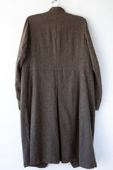 Eco Wool Herringbone Coat