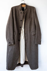 Eco Wool Herringbone Coat