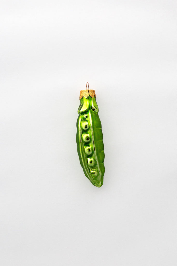 Pea Pod Ornament