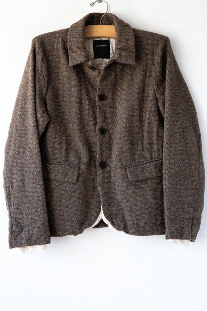 Eco Wool Herringbone Jacket