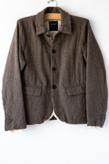 Eco Wool Herringbone Jacket