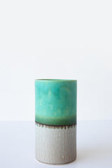 Glazed Cylinder Vase