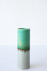 Glazed Cylinder Vase