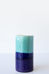 Glazed Cylinder Vase