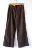 Velvet Crop Wide Leg