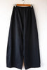 Wide Leg Cotton Twill Pant