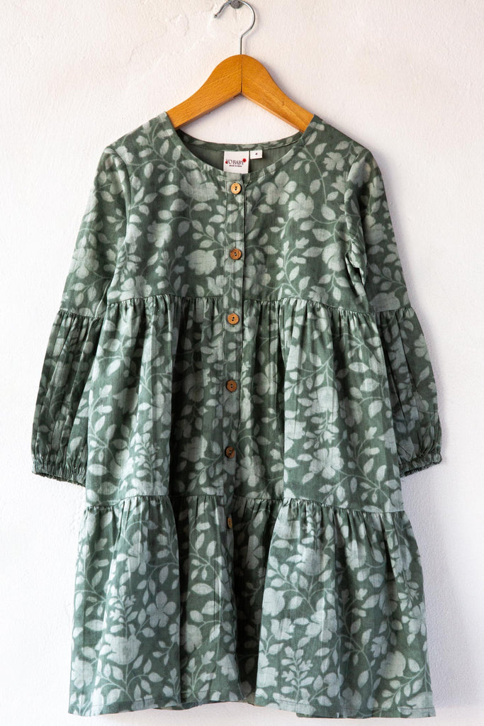 Floral Pleat Dress