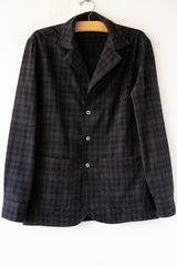 Shimaji Plaid Shirt Jacket