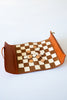 Leather Checker Board