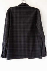 Shimaji Plaid Shirt Jacket