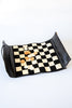 Leather Checker Board