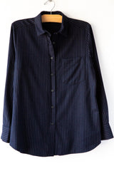 Striped Shirt Jacket