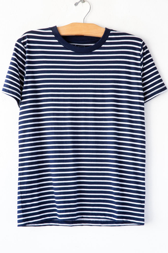 Striped S/S Crew
