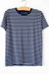 Striped S/S Crew