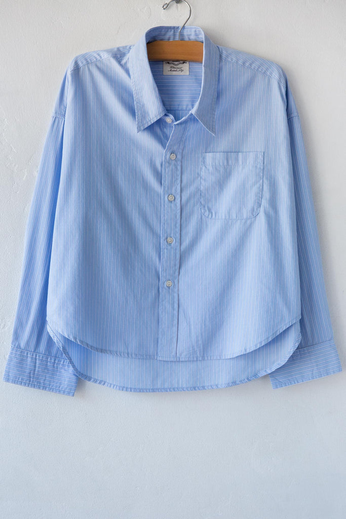 Crop Stripe Shirt