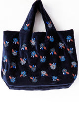 Velvet Beaded Bag