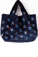 Velvet Beaded Bag