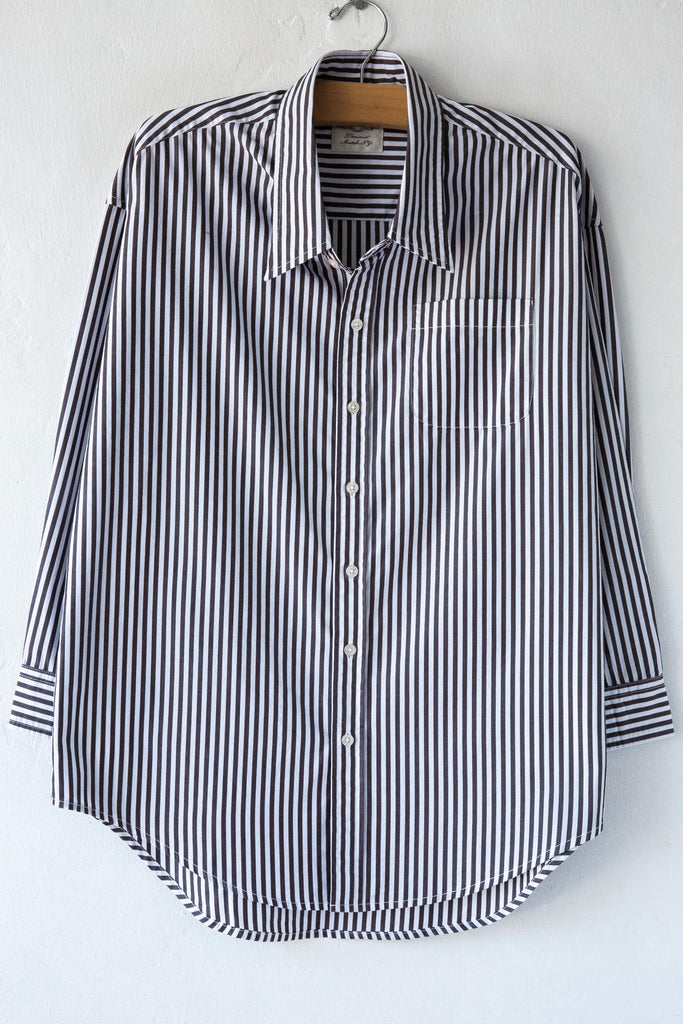 Button Front Stripe Shirt