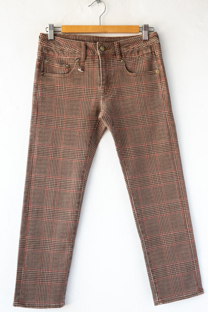 Boy Straight Glenplaid  Jean