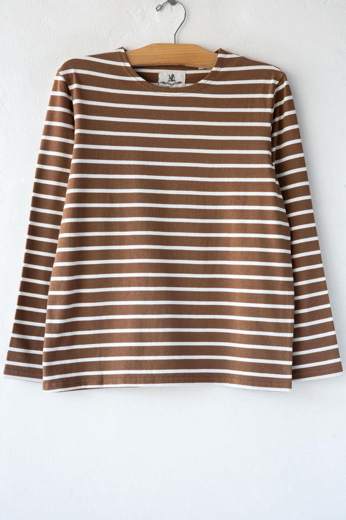 Boatneck L/S Stripe Tee