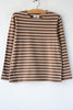 Boatneck L/S Stripe Tee
