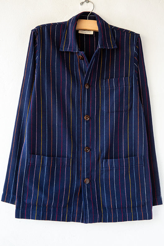 Stripe Shirt Jacket