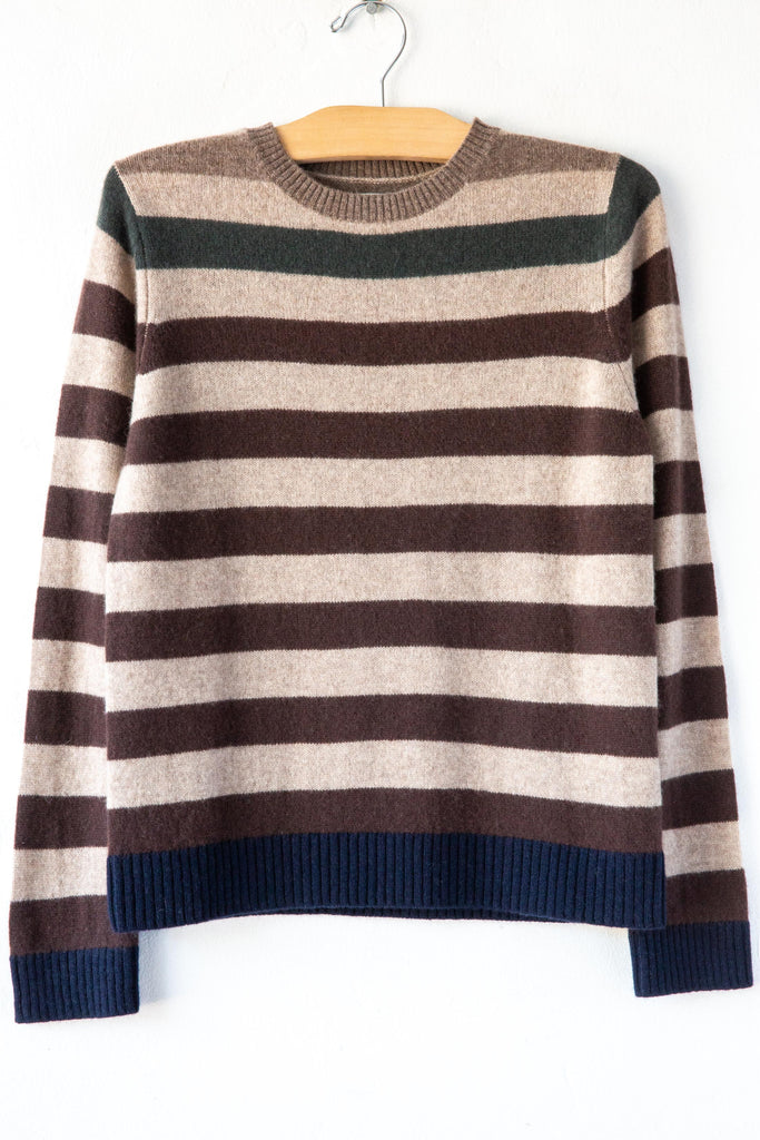 Gradient Stripe Crew