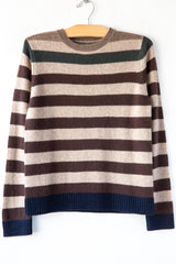 Gradient Stripe Crew