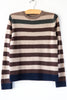 Gradient Stripe Crew