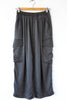 Cupro Cargo Skirt