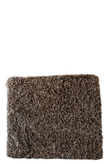 Sheepskin Square Pouf