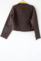 Cropped Quilted Jacket