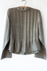 Aga Silk Crochet Top