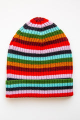 Rib Stripe Beanie