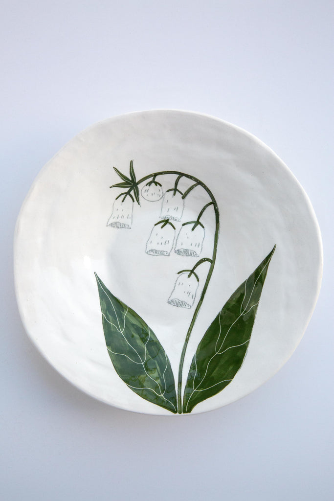Lily of the Valley Plate Medium