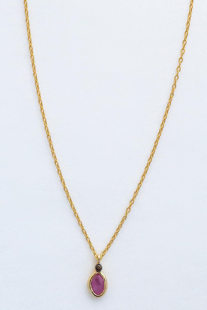 Aby Sapphire Necklace