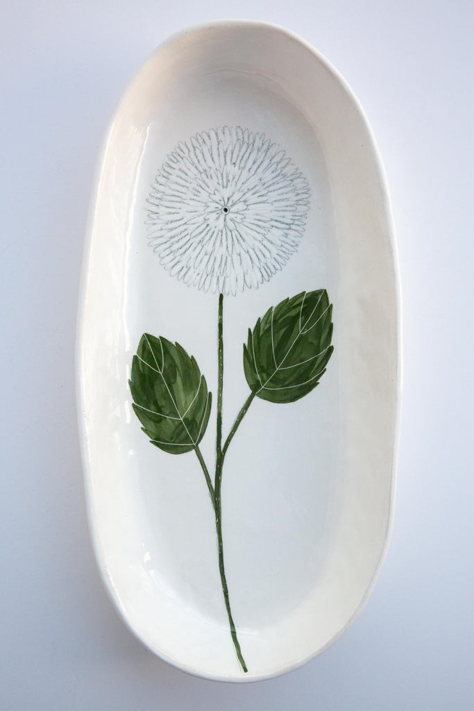 Dahlia Oval Large Dish