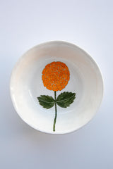 Marigold Snack Bowl-White