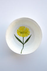 Flower Snack Bowl-White